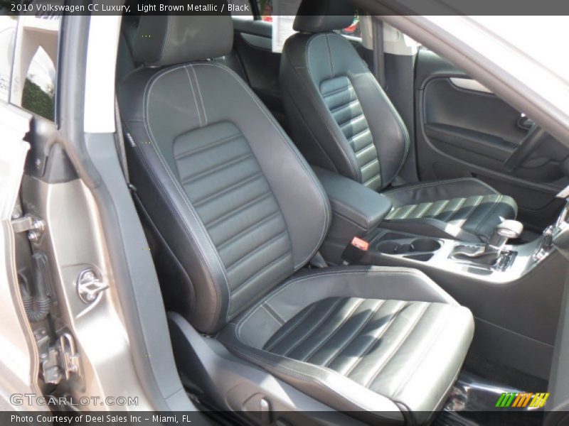 Light Brown Metallic / Black 2010 Volkswagen CC Luxury