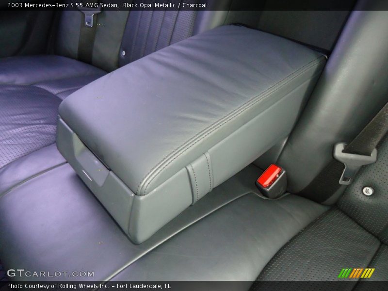 Black Opal Metallic / Charcoal 2003 Mercedes-Benz S 55 AMG Sedan