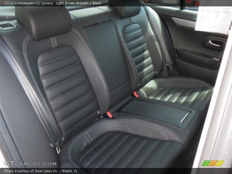 Light Brown Metallic / Black 2010 Volkswagen CC Luxury