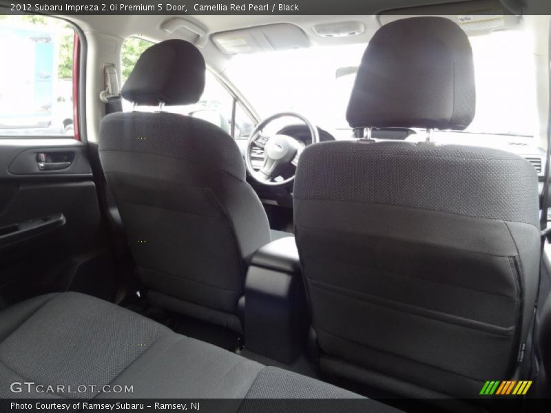 Camellia Red Pearl / Black 2012 Subaru Impreza 2.0i Premium 5 Door