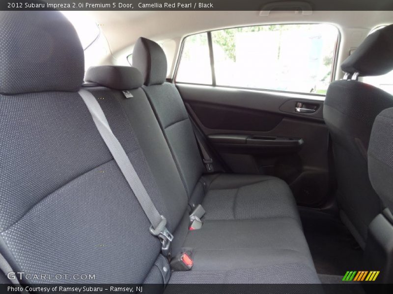 Camellia Red Pearl / Black 2012 Subaru Impreza 2.0i Premium 5 Door