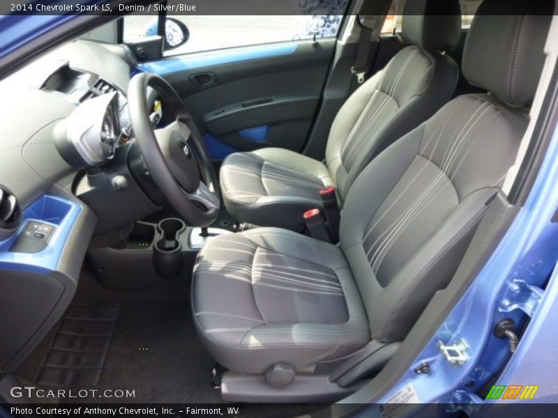 Front Seat of 2014 Spark LS