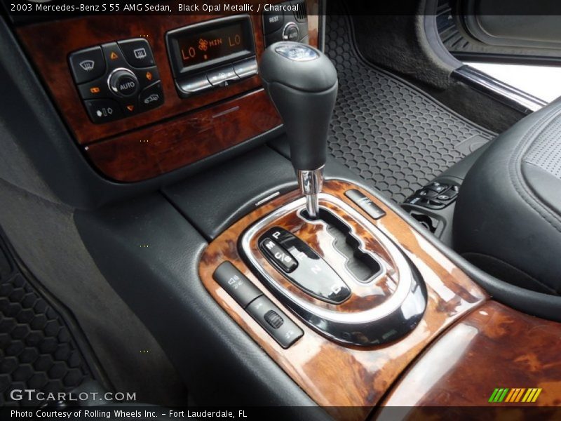 2003 S 55 AMG Sedan 5 Speed Automatic Shifter