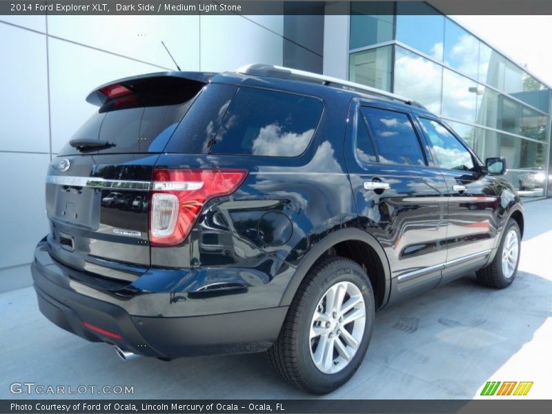 Dark Side / Medium Light Stone 2014 Ford Explorer XLT