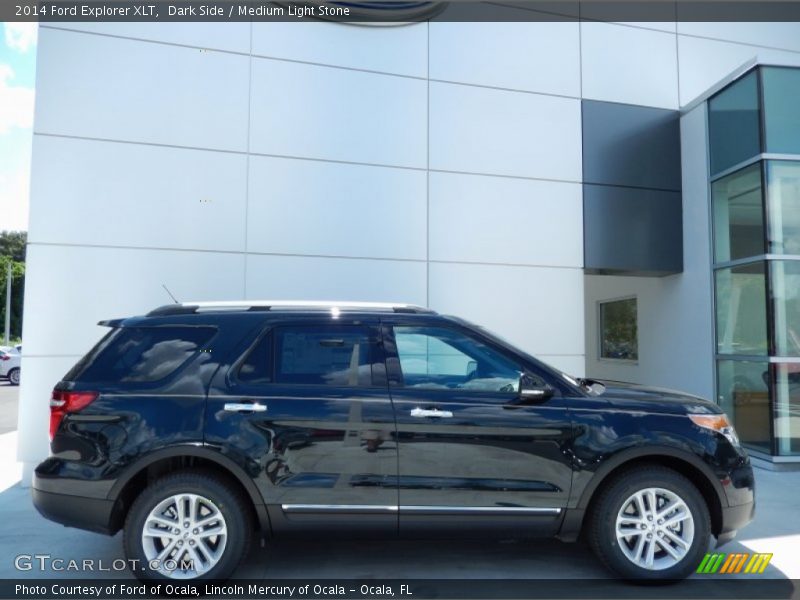 Dark Side / Medium Light Stone 2014 Ford Explorer XLT