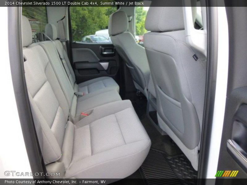 Summit White / Jet Black 2014 Chevrolet Silverado 1500 LT Double Cab 4x4