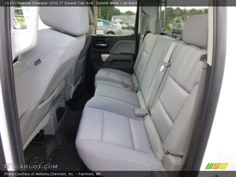 Summit White / Jet Black 2014 Chevrolet Silverado 1500 LT Double Cab 4x4