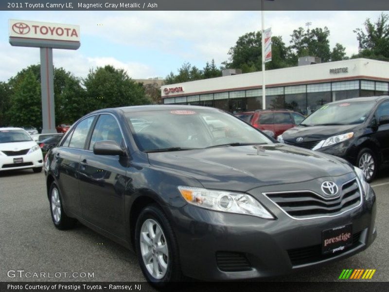 Magnetic Gray Metallic / Ash 2011 Toyota Camry LE