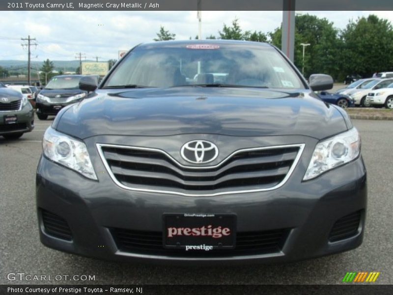Magnetic Gray Metallic / Ash 2011 Toyota Camry LE