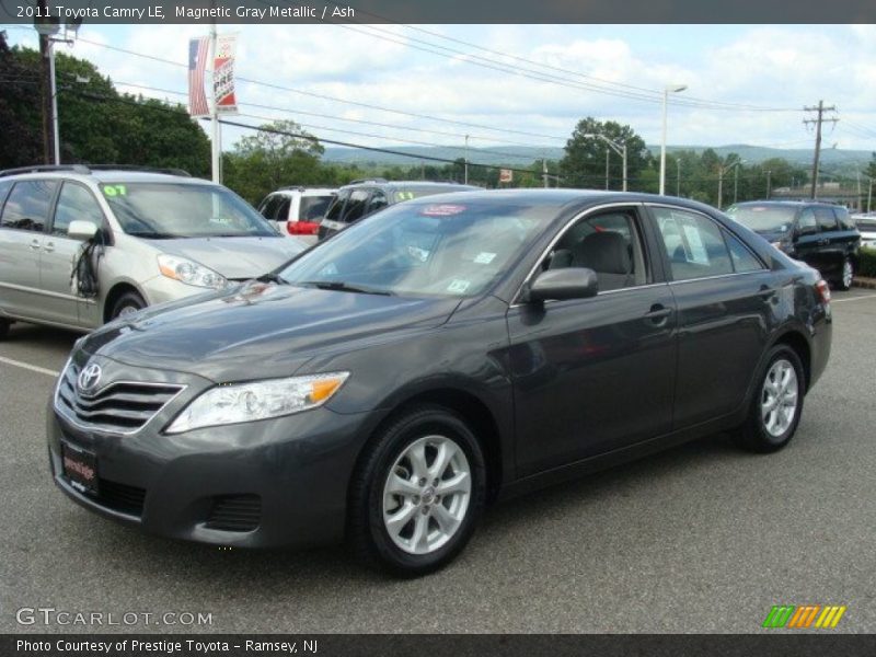 Magnetic Gray Metallic / Ash 2011 Toyota Camry LE