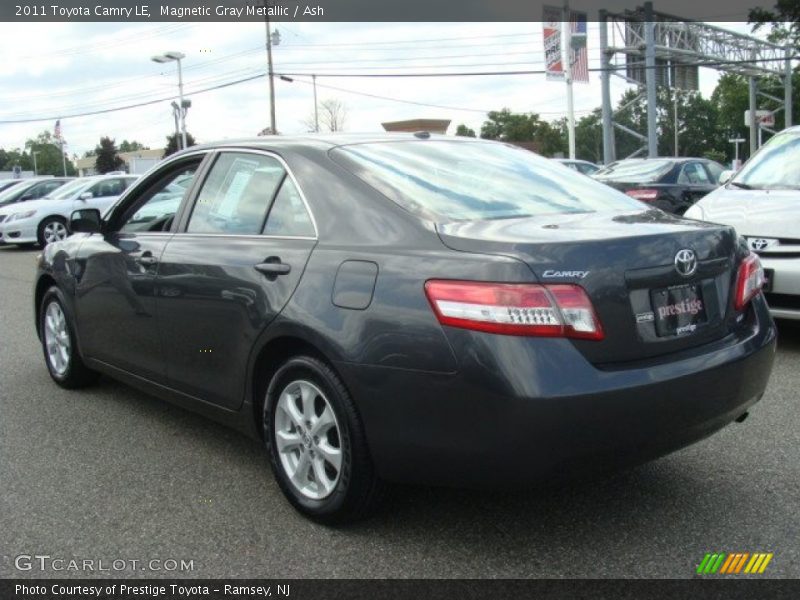 Magnetic Gray Metallic / Ash 2011 Toyota Camry LE