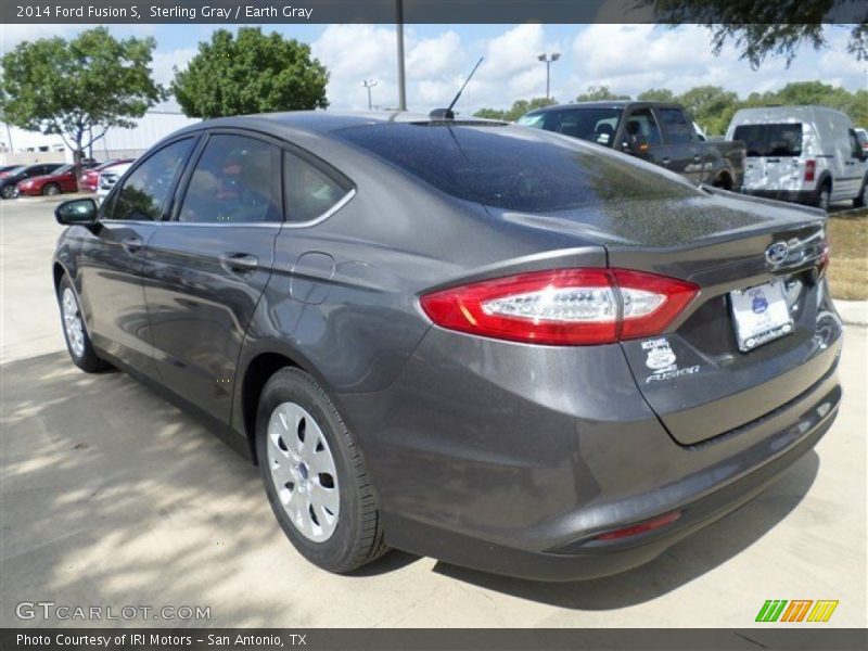 Sterling Gray / Earth Gray 2014 Ford Fusion S