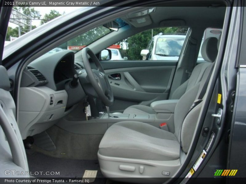 Magnetic Gray Metallic / Ash 2011 Toyota Camry LE
