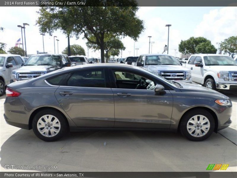 Sterling Gray / Earth Gray 2014 Ford Fusion S