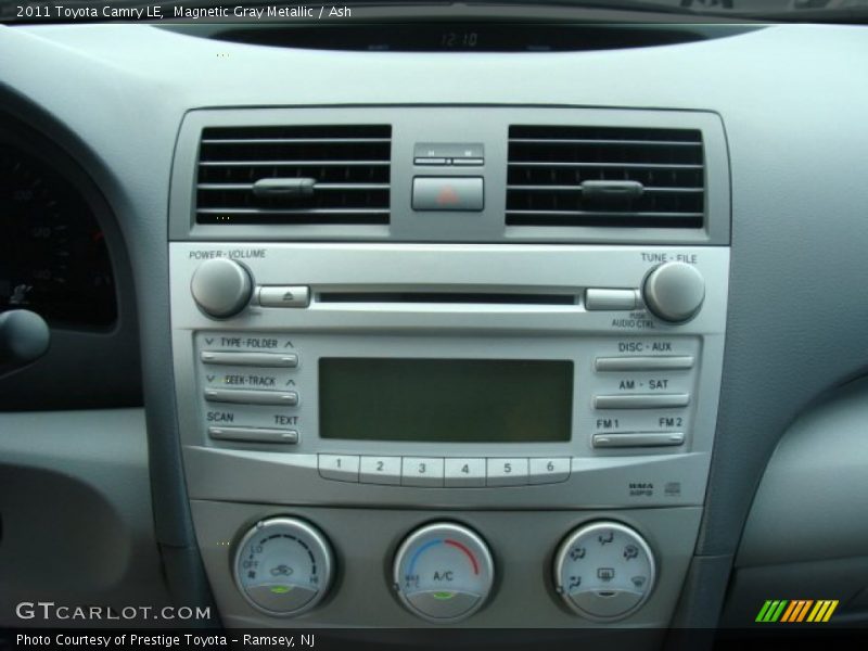 Magnetic Gray Metallic / Ash 2011 Toyota Camry LE