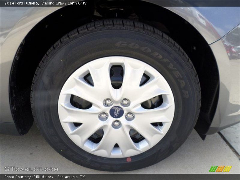 Sterling Gray / Earth Gray 2014 Ford Fusion S