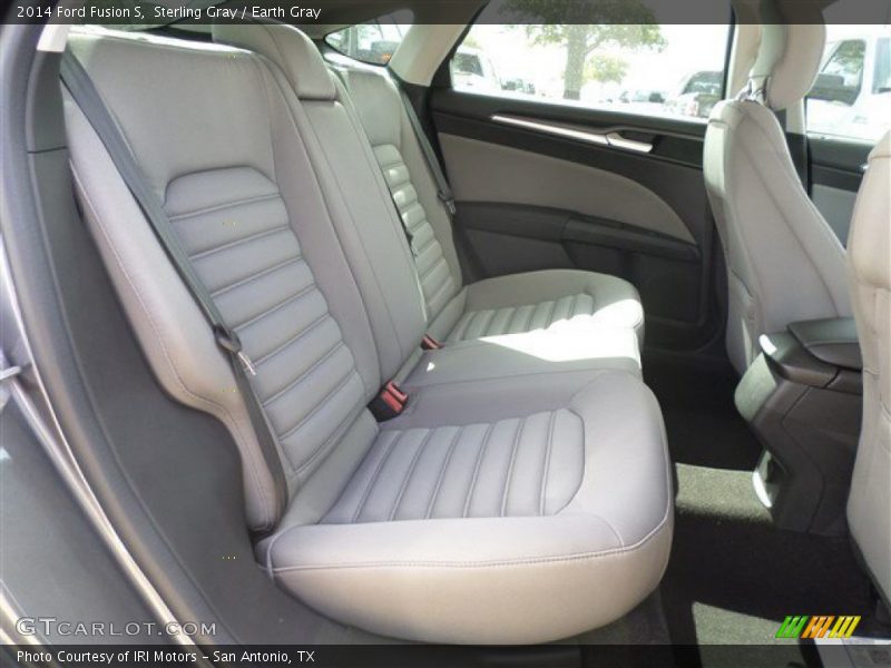 Sterling Gray / Earth Gray 2014 Ford Fusion S
