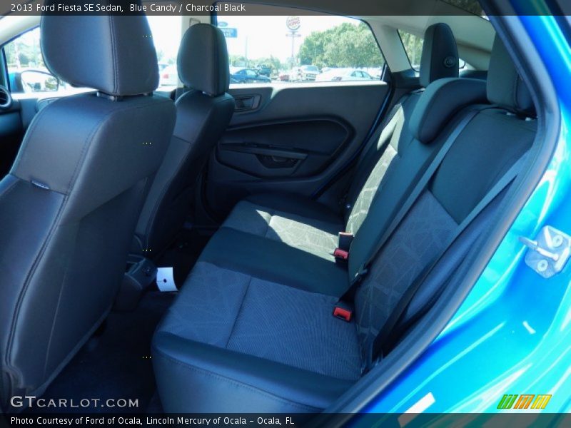 Blue Candy / Charcoal Black 2013 Ford Fiesta SE Sedan