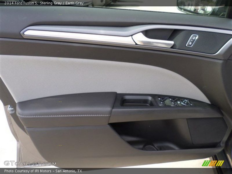 Sterling Gray / Earth Gray 2014 Ford Fusion S