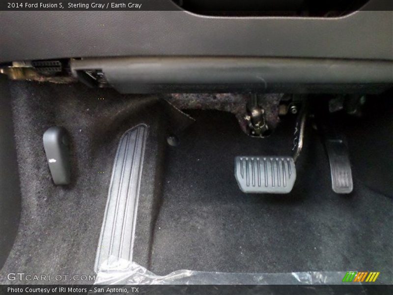 Sterling Gray / Earth Gray 2014 Ford Fusion S