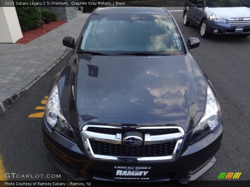 Graphite Gray Metallic / Black 2013 Subaru Legacy 2.5i Premium