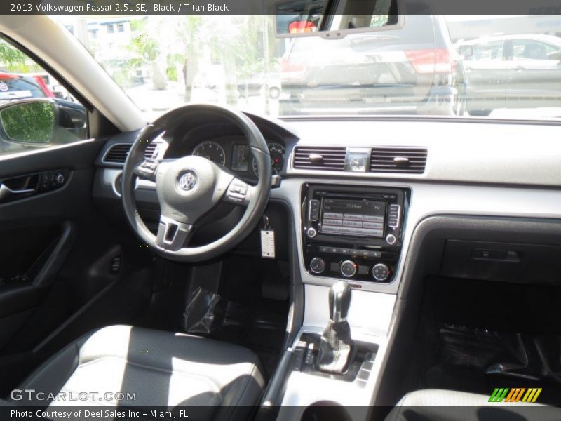 Black / Titan Black 2013 Volkswagen Passat 2.5L SE