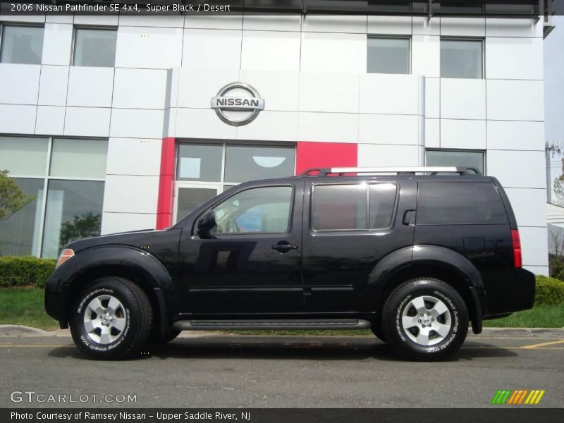 Super Black / Desert 2006 Nissan Pathfinder SE 4x4