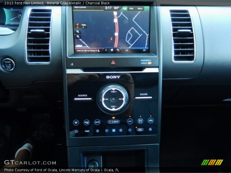 Mineral Gray Metallic / Charcoal Black 2013 Ford Flex Limited