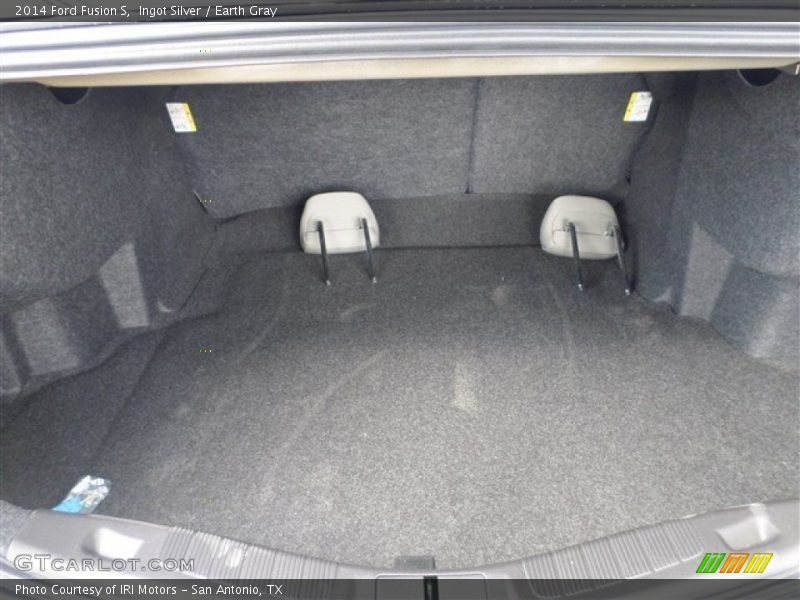 Ingot Silver / Earth Gray 2014 Ford Fusion S