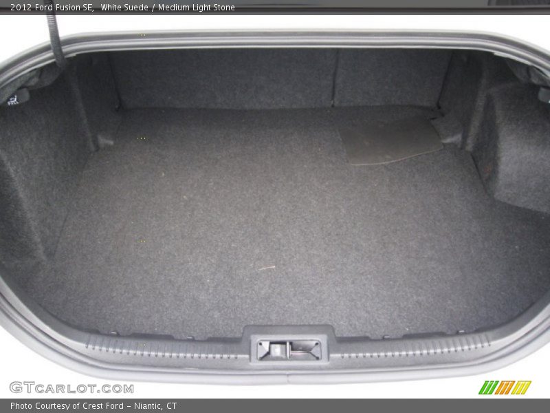White Suede / Medium Light Stone 2012 Ford Fusion SE