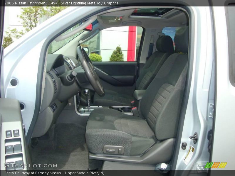 Silver Lightning Metallic / Graphite 2006 Nissan Pathfinder SE 4x4