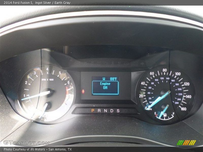 Ingot Silver / Earth Gray 2014 Ford Fusion S
