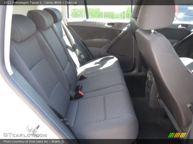 Candy White / Charcoal 2011 Volkswagen Tiguan S