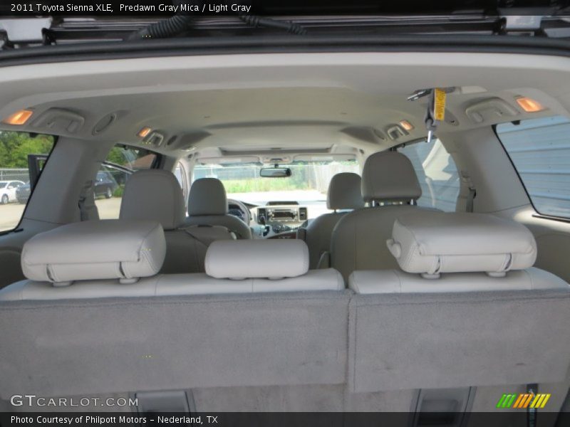 Predawn Gray Mica / Light Gray 2011 Toyota Sienna XLE