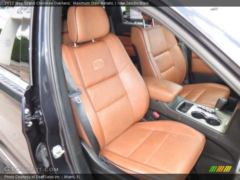 Maximum Steel Metallic / New Saddle/Black 2012 Jeep Grand Cherokee Overland