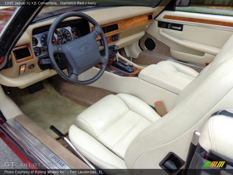 Ivory Interior - 1995 XJ XJS Convertible 