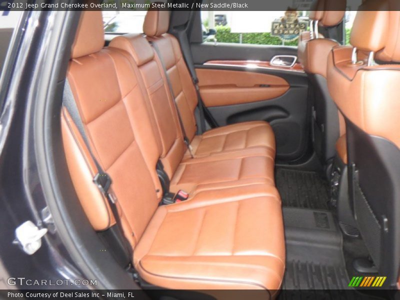 Maximum Steel Metallic / New Saddle/Black 2012 Jeep Grand Cherokee Overland