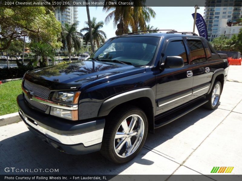 Dark Blue Metallic / Dark Charcoal 2004 Chevrolet Avalanche 1500 Z66