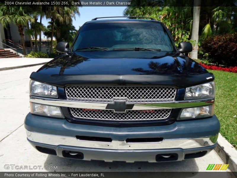 Dark Blue Metallic / Dark Charcoal 2004 Chevrolet Avalanche 1500 Z66