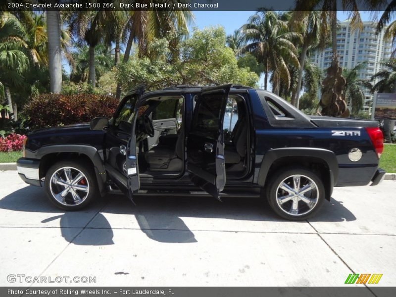 Dark Blue Metallic / Dark Charcoal 2004 Chevrolet Avalanche 1500 Z66
