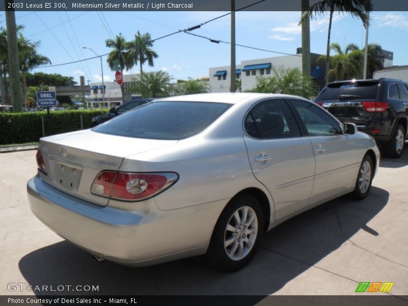 Millennium Silver Metallic / Light Charcoal 2003 Lexus ES 300