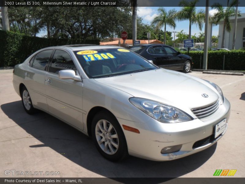 Millennium Silver Metallic / Light Charcoal 2003 Lexus ES 300