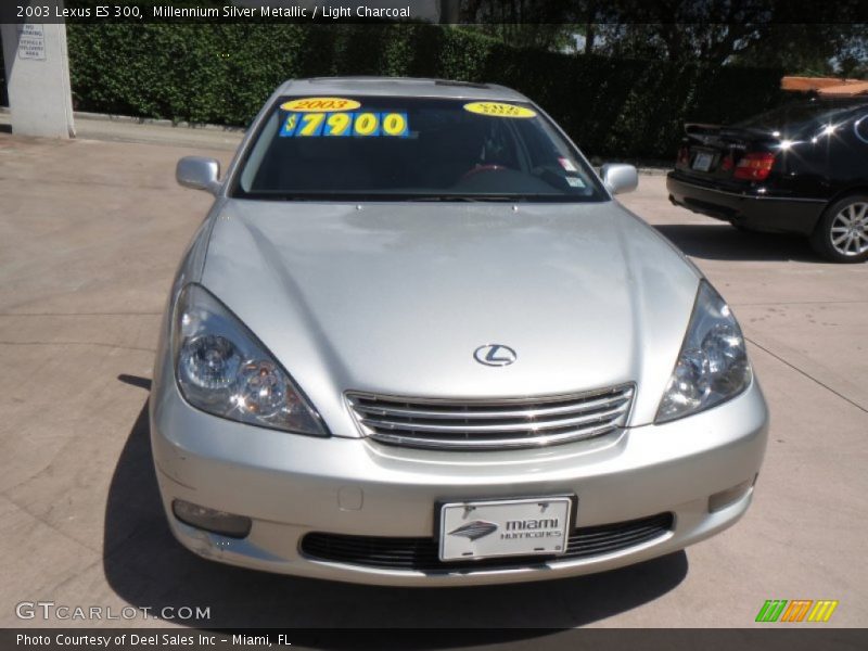 Millennium Silver Metallic / Light Charcoal 2003 Lexus ES 300
