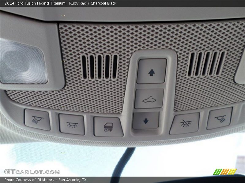 Controls of 2014 Fusion Hybrid Titanium