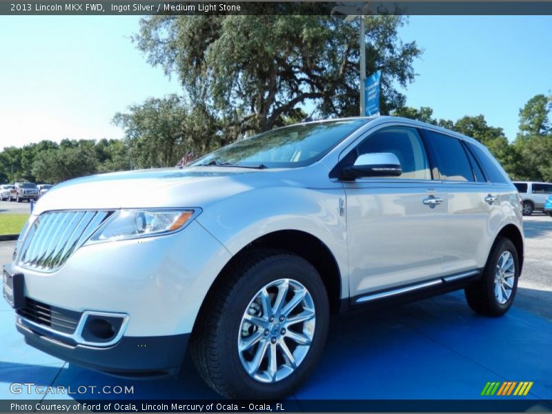 Ingot Silver / Medium Light Stone 2013 Lincoln MKX FWD