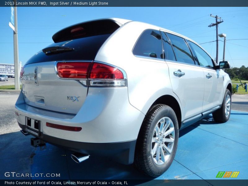 Ingot Silver / Medium Light Stone 2013 Lincoln MKX FWD