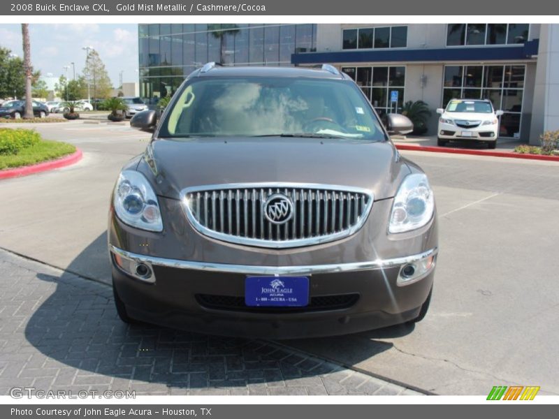 Gold Mist Metallic / Cashmere/Cocoa 2008 Buick Enclave CXL
