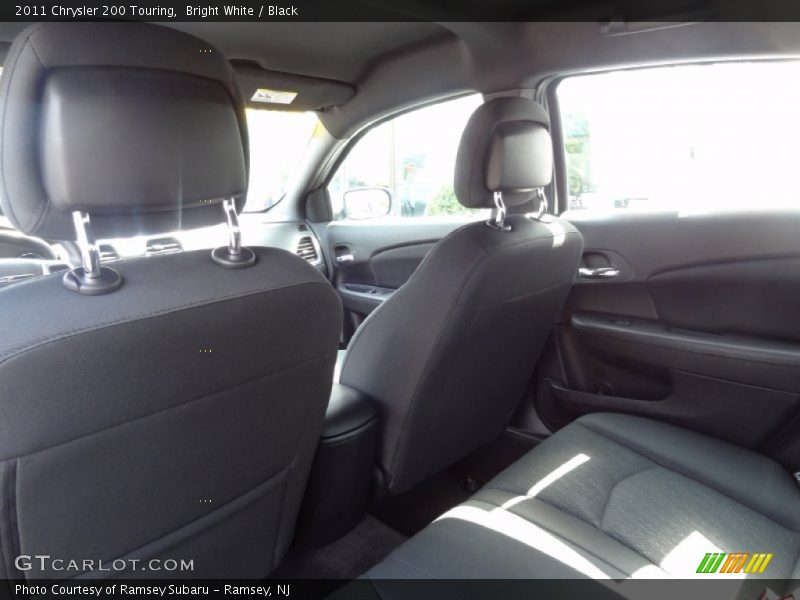 Bright White / Black 2011 Chrysler 200 Touring
