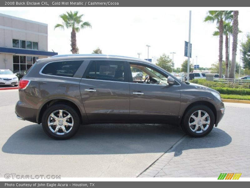 Gold Mist Metallic / Cashmere/Cocoa 2008 Buick Enclave CXL