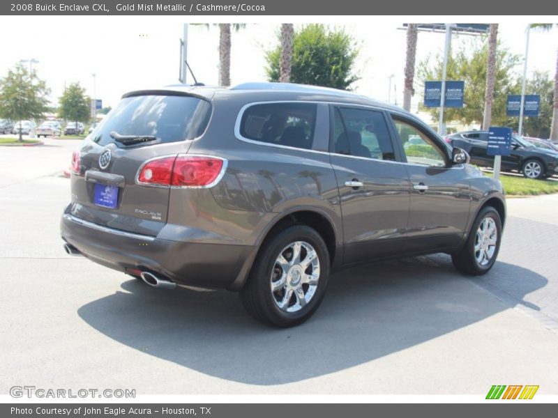 Gold Mist Metallic / Cashmere/Cocoa 2008 Buick Enclave CXL